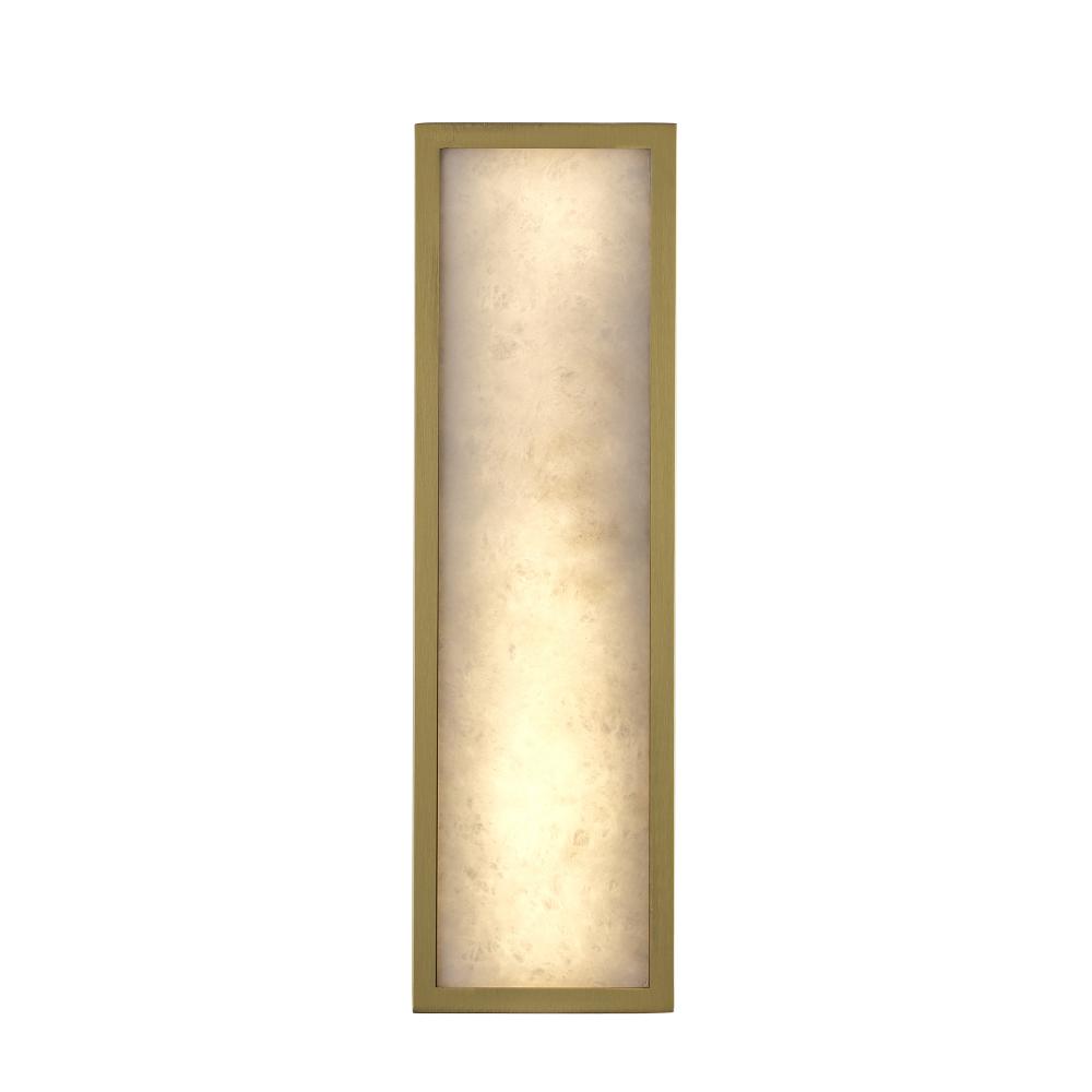 16' ALABASTER SQUARE SCONCE-AG